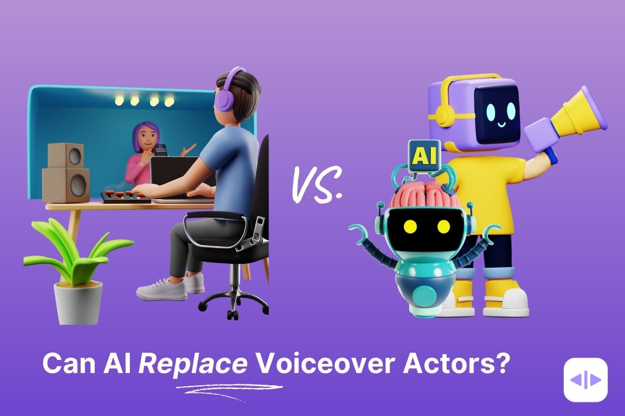 Delve into the fascinating possibilities, potential advantages and challenges of AI dubbing as a viable alternative to voiceover actors. and the future of the dubbing industry.