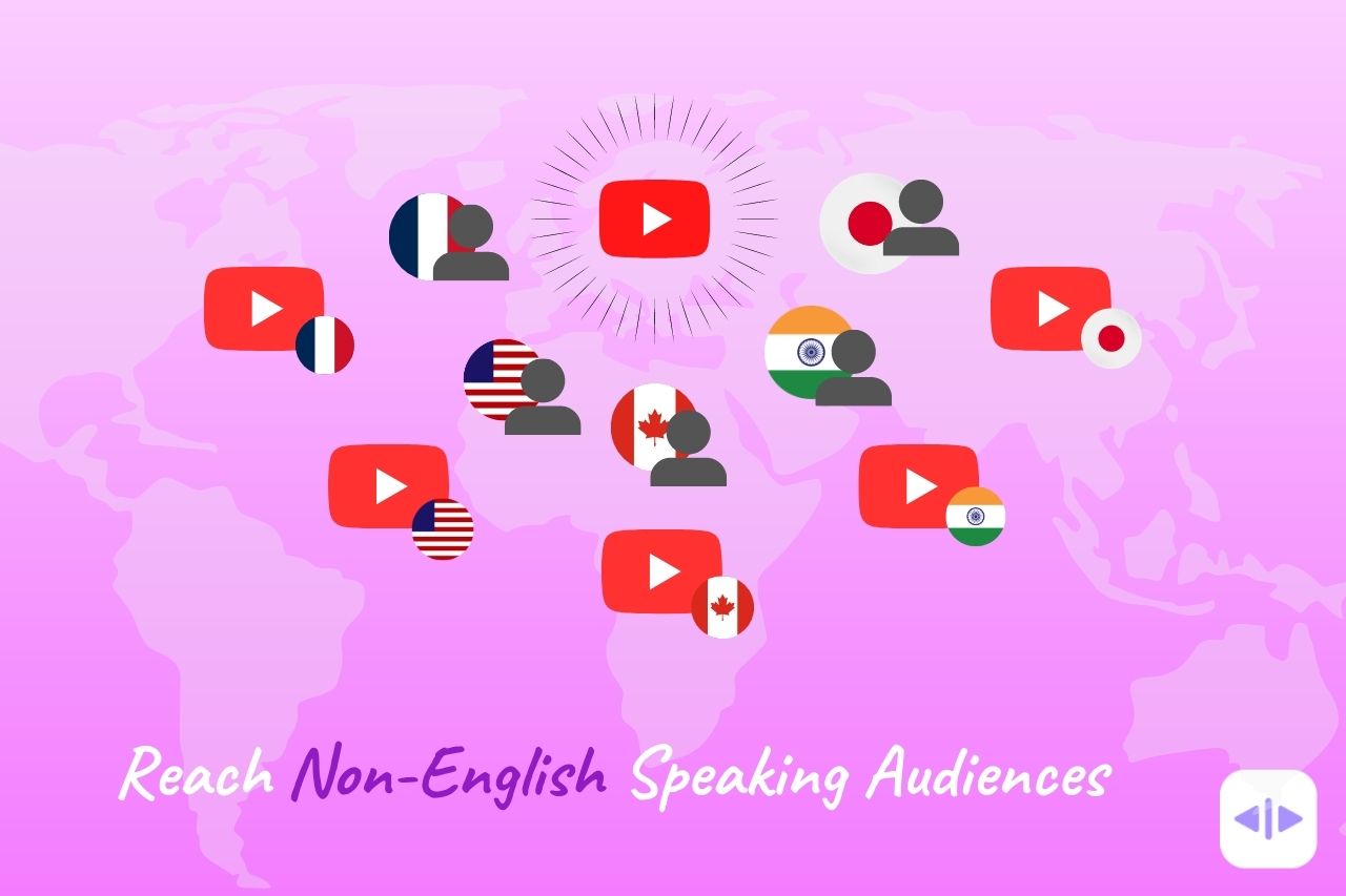 reach non-english speaking Youtube audience to connect globally and boost engagement and reach