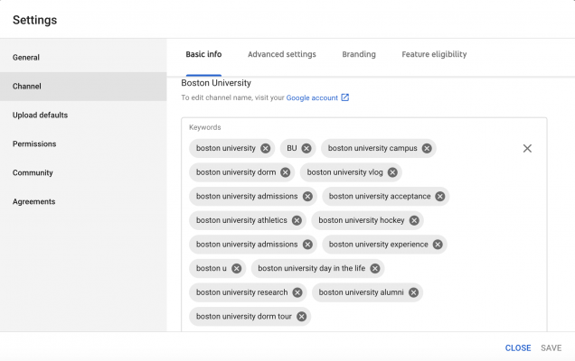 Pick the right keywords in your video title, description, tags, and captions to improve your chances of ranking higher in search results