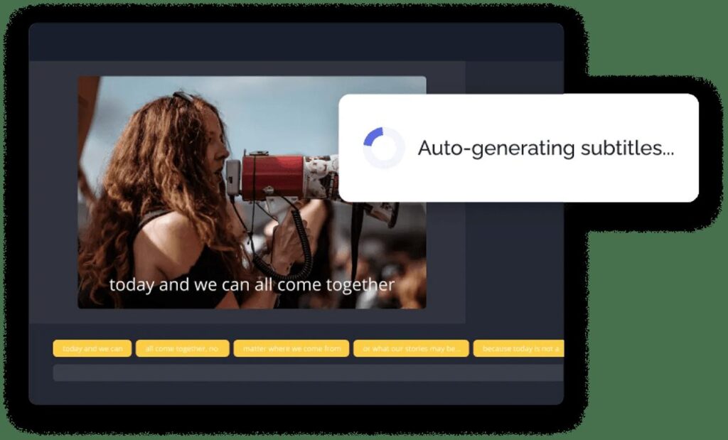 Kapwing is a cloud-based video editing platform that offers a comprehensive set of features, with a primary focus on built-in subtitle generation capabilities. It provides a subtitle editor, allowing users to create precise and efficient subtitles with ease.