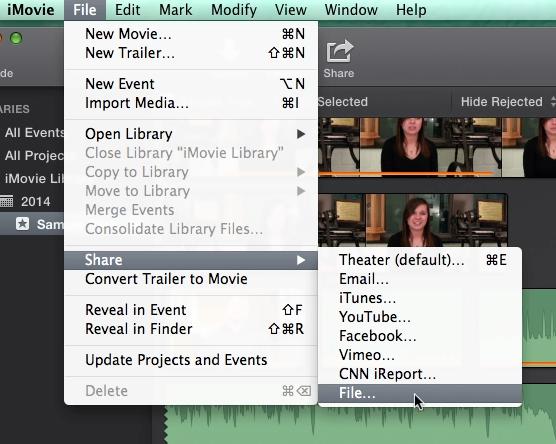 With your subtitles perfectly placed, it's time to export your video. Click on the "File" menu, choose "Share," and select your preferred export settings, including resolution and file format. Proceed by clicking "Next," naming your video, determining the destination, and then selecting "Save."
