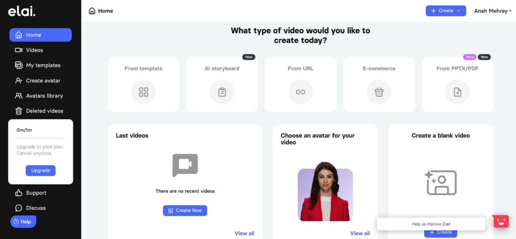 Elai.io is an AI-powered tool that facilitates the creation of videos using customizable digital presenters with over 25 avatars in 75+ languages. Create high-quality avatars with localization techniques and choose from a diverse range of niche-specific voices.