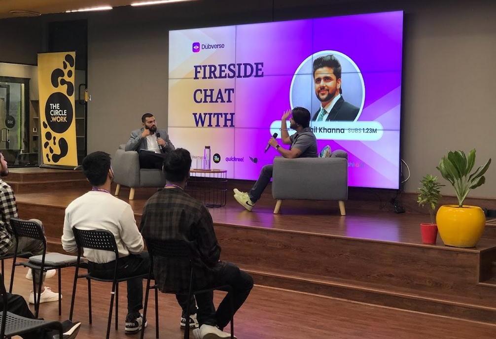 The fireside with Sahil Khanna, a major user and AI enthusiast who shared his insights on transitioning from an agency owner to a successful content creator, painted a picture of a workflow powered by AI that will transform the content creation process for every individual.