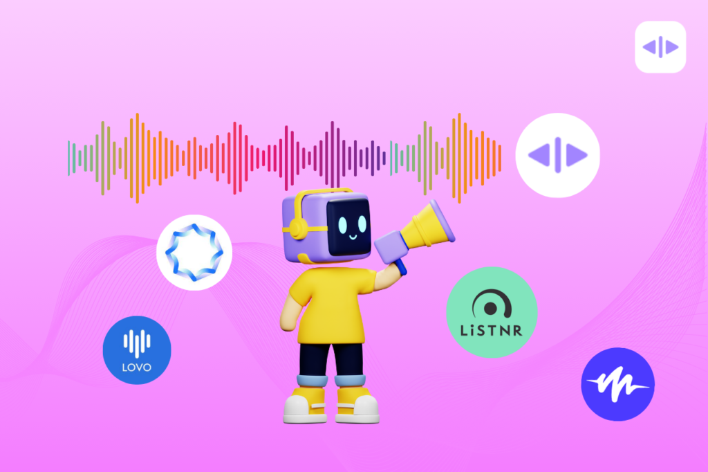 Select a reliable AI dubbing tool that suits your needs. Most AI tools offer free trials so you can experience the product yourself. Try different tools to find the best fit for you. Look for natural-sounding voices, support for multiple languages, accuracy, turnaround time, customer support, and any other feature you would require in your podcast production workflow.